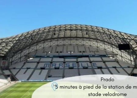 T4 Prado Velodrome Plage 3 Chambres Marseille Exteriér fotografie